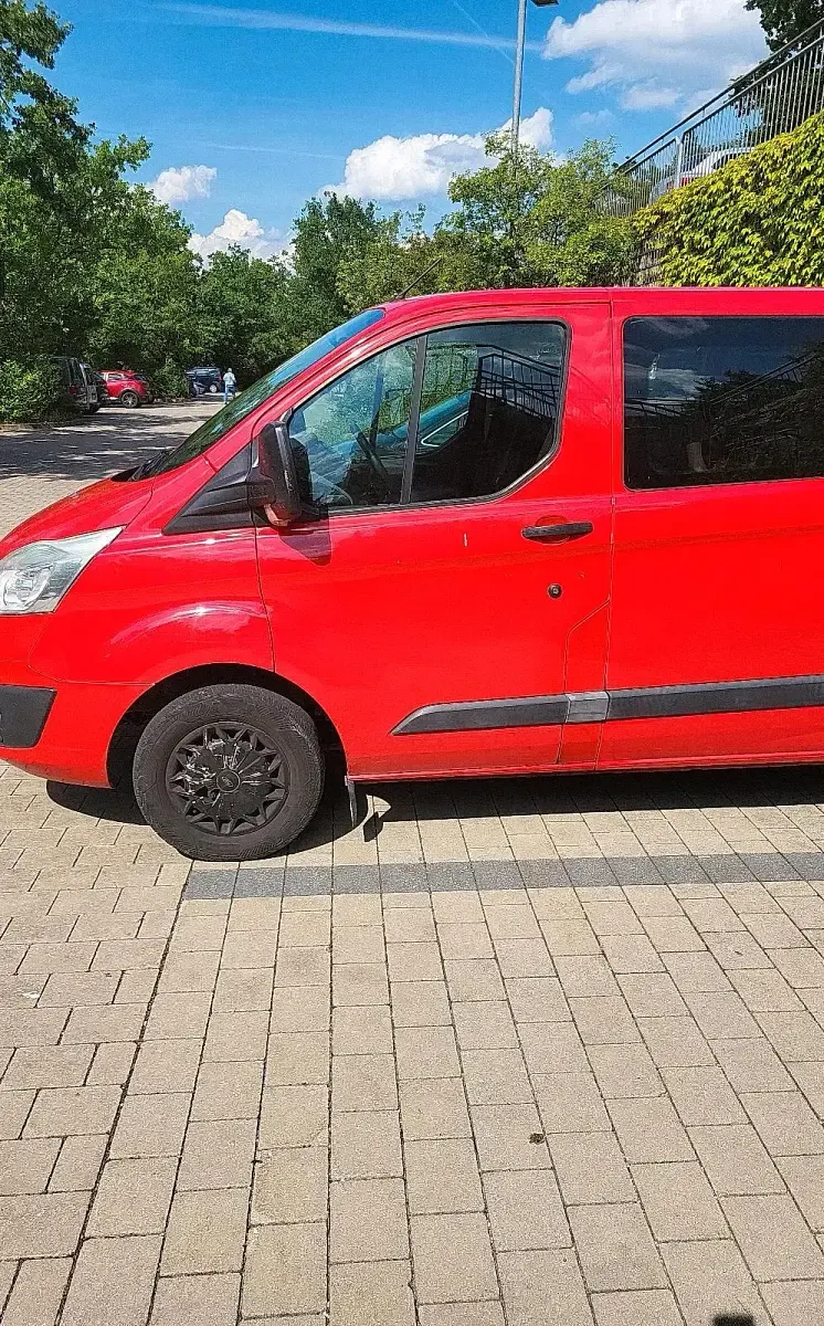 Gebraucht Ford Transit Custom 101 PS (74 kW) 2013 Rot Van / Kleinbus