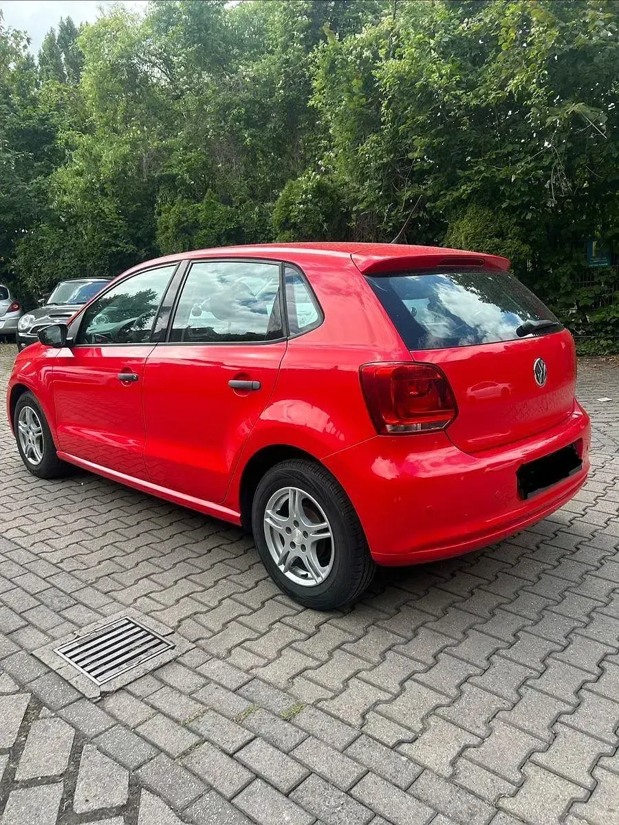 Gebraucht VW Polo 69 PS (50 kW) 2010 Rot Kleinwagen