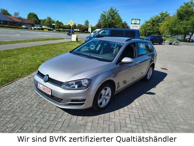 Silber Gebraucht 2015 VW Golf VII Comfortline Kombi | 14.700 € (Fairer Preis) - Bild 1/4