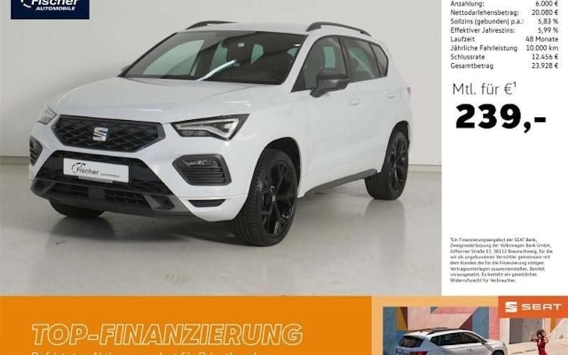 Weiß Gebraucht 2021 Seat Ateca FR SUV | 25.480 € (Superpreis) - Bild 1/4
