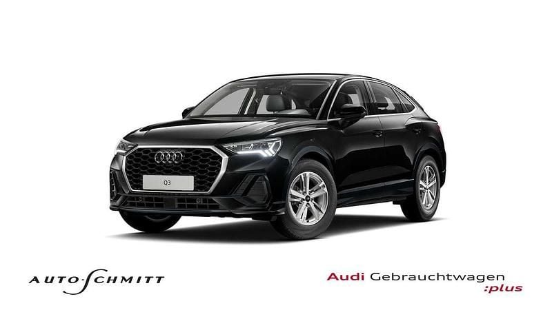 Mythosschwarz metallic Gebraucht 2025 Audi Q3 Sportback Performance SUV | 38.990 € (Fairer Preis) - Bild 1/4
