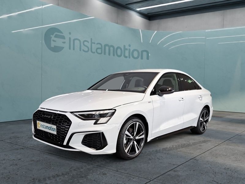 Weiß Gebraucht 2024 Audi A3 S-Line Limousine | 52.260 € - Bild 1/4