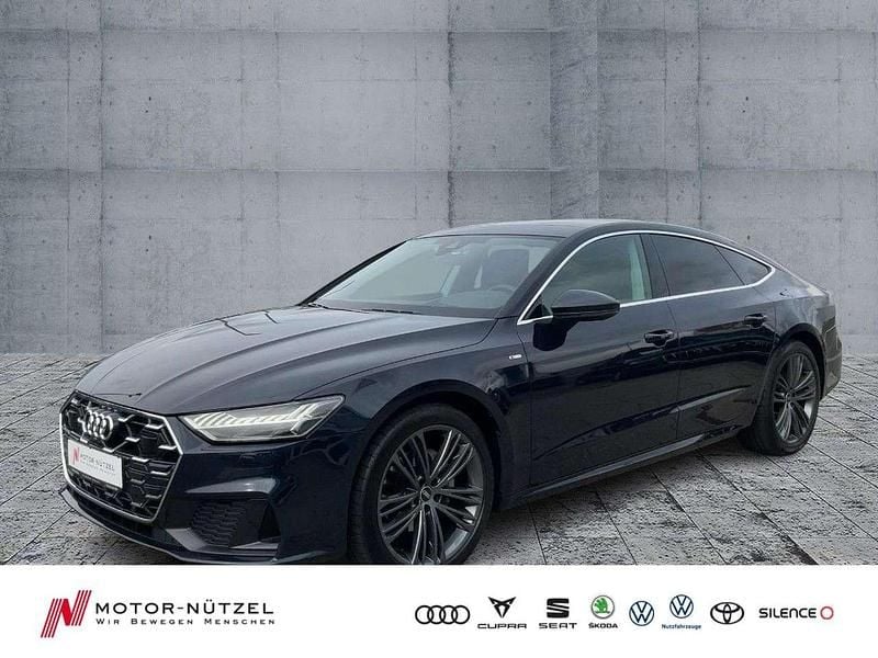 Firmamentblau metallic Gebraucht 2023 Audi A7 S-Line Kleinwagen | 49.930 € (Fairer Preis) - Bild 1/4