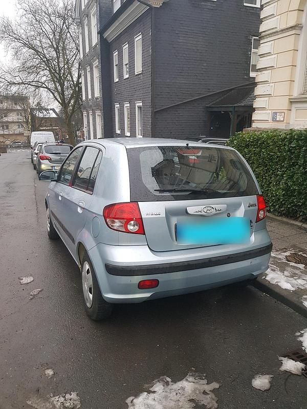 Gebraucht Hyundai Getz 2005 Blau Kleinwagen