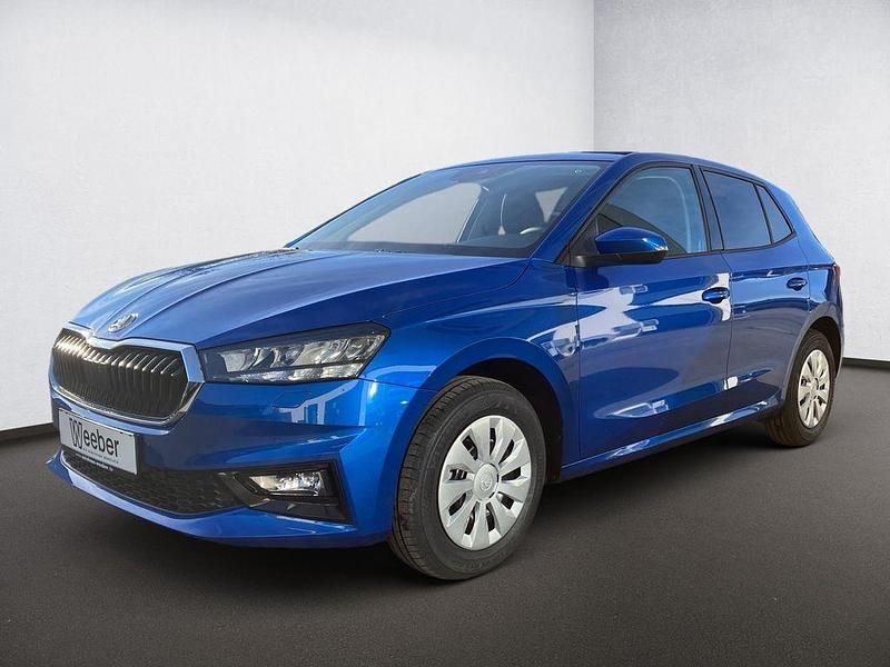 Neu Skoda Fabia Selection 116 PS (85 kW) 2025 Blau Limousine