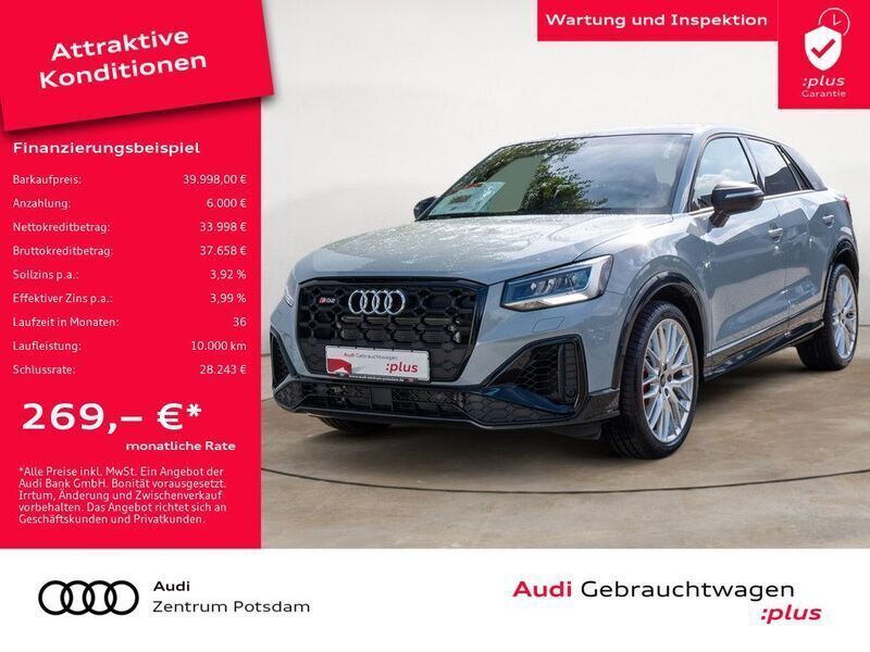 Pfeilgrau perleffekt Gebraucht 2023 Audi SQ2 S-Line SUV | 39.998 € (Guter Preis) - Bild 1/3