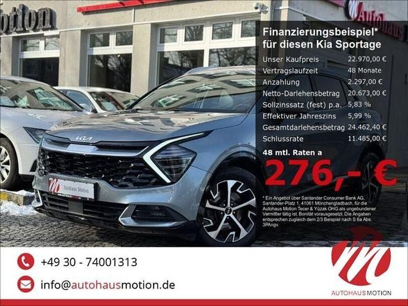 Gebraucht Kia Sportage Spirit 180 PS (132 kW) 2022 Silber SUV