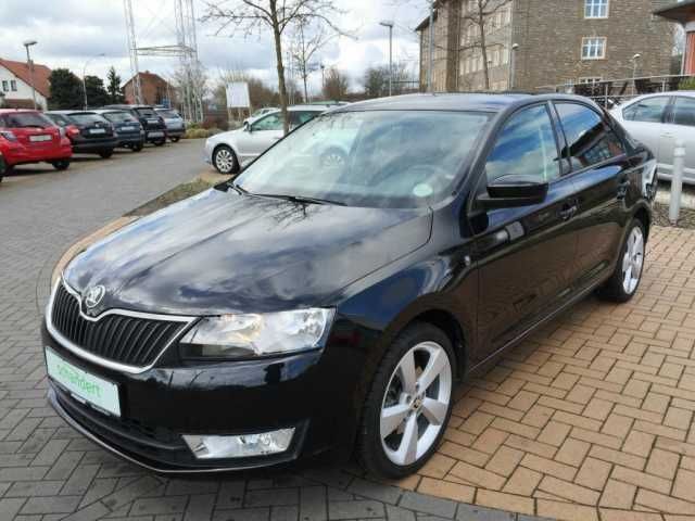 Gebraucht Skoda Rapid Elegance 105 PS (77 kW) 2013 Schwarz metallic Limousine