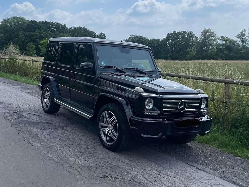 Schwarz Gebraucht 2015 Mercedes G350 AMG line SUV | 59.999 € (Guter Preis) - Bild 1/4