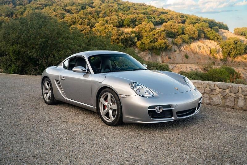 Silber Gebraucht 2007 Porsche Cayman Basis Coupé | 33.900 € (Teuer) - Bild 1/4