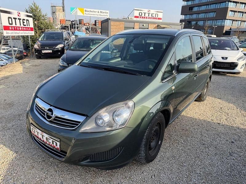 Gebraucht Opel Zafira Edition 116 PS (85 kW) 2010 Grün Van / Kleinbus
