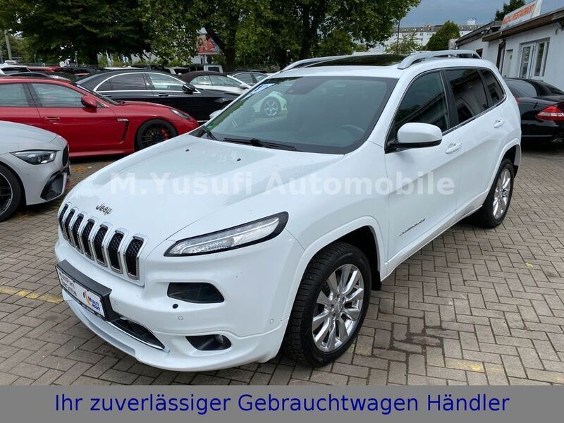 Weiß Gebraucht 2017 Jeep Cherokee Overland SUV | 17.990 € (Fairer Preis) - Bild 1/4