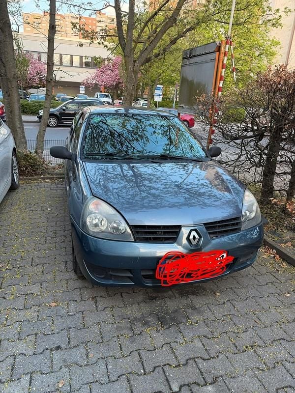 Gebraucht Renault Clio II 70 PS (51 kW) 2007 Blau Kleinwagen
