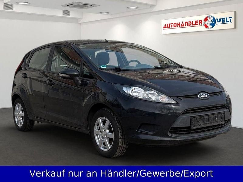 Gebraucht Ford Fiesta 82 PS (60 kW) 2010 Schwarz Kleinwagen