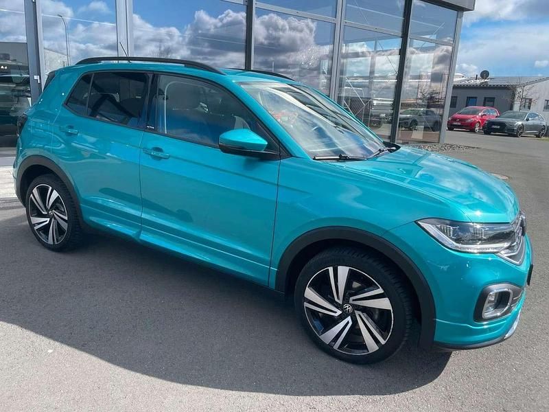 Gebraucht VW T-Cross Active 110 PS (80 kW) 2022 Makena tuerkis SUV