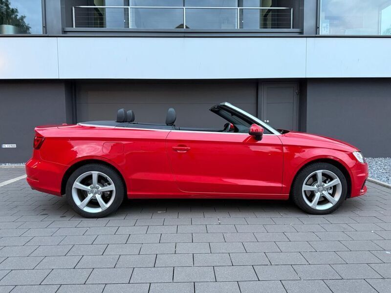 Rot Gebraucht 2015 Audi A3 Cabriolet Ambition Cabrio | 17.000 € - Bild 1/4
