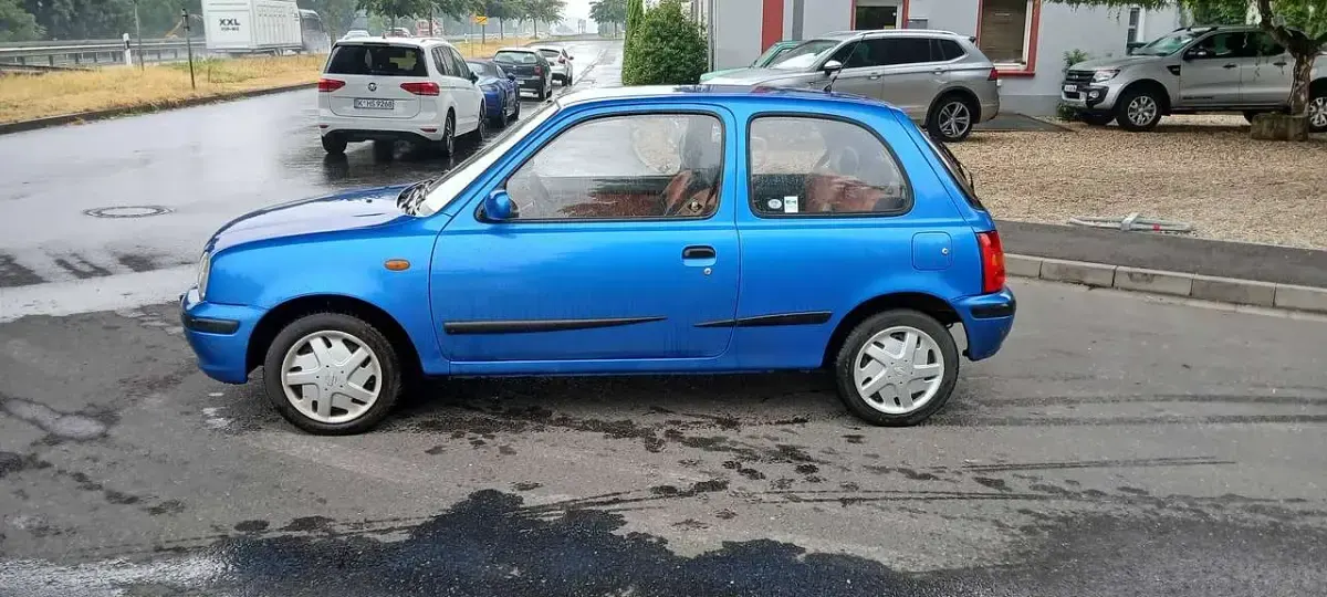Gebraucht Nissan Micra Basis 54 PS (39 kW) 1999 Blau Kleinwagen