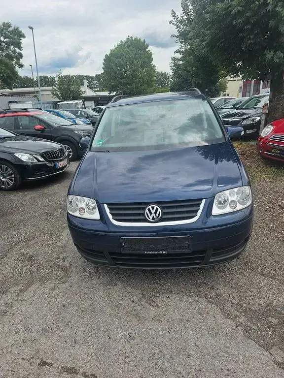 Gebraucht VW Touran 140 PS (102 kW) 2006 Blau Van / Kleinbus