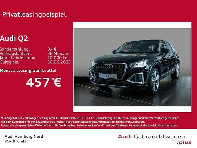 Gebraucht Audi Q2 Advanced Plus 150 PS (110 kW) 2025 Mythosschwarz metallic SUV
