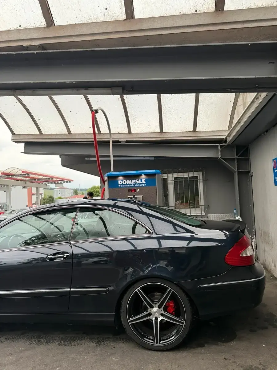 Gebraucht Mercedes CLK220 150 PS (110 kW) 2008 Blau Coupé