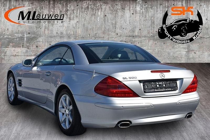 Gebraucht Mercedes SL500 306 PS (225 kW) 2002 Silber Cabrio