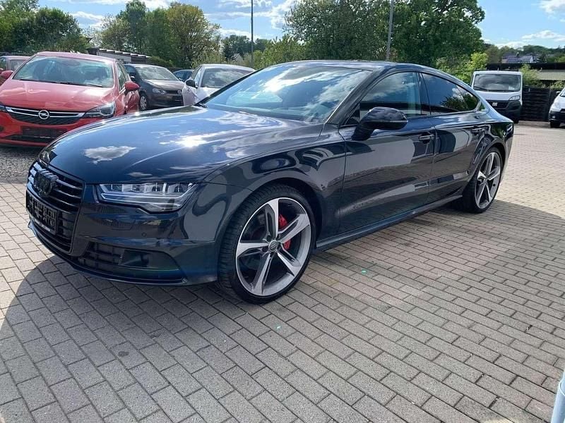 Usata Audi A7 218 CV (160 kW) 2018 Blu Coupé