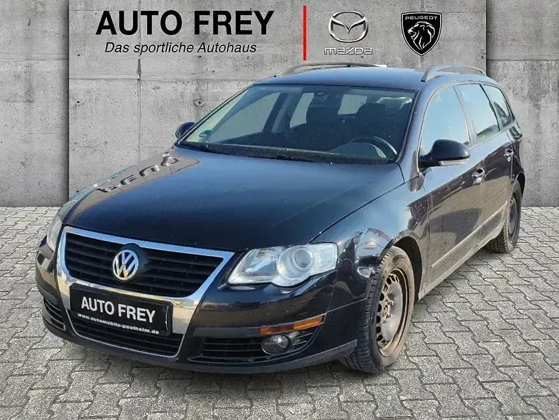 Usata VW Passat 110 CV (80 kW) 2009 Nero Station wagon
