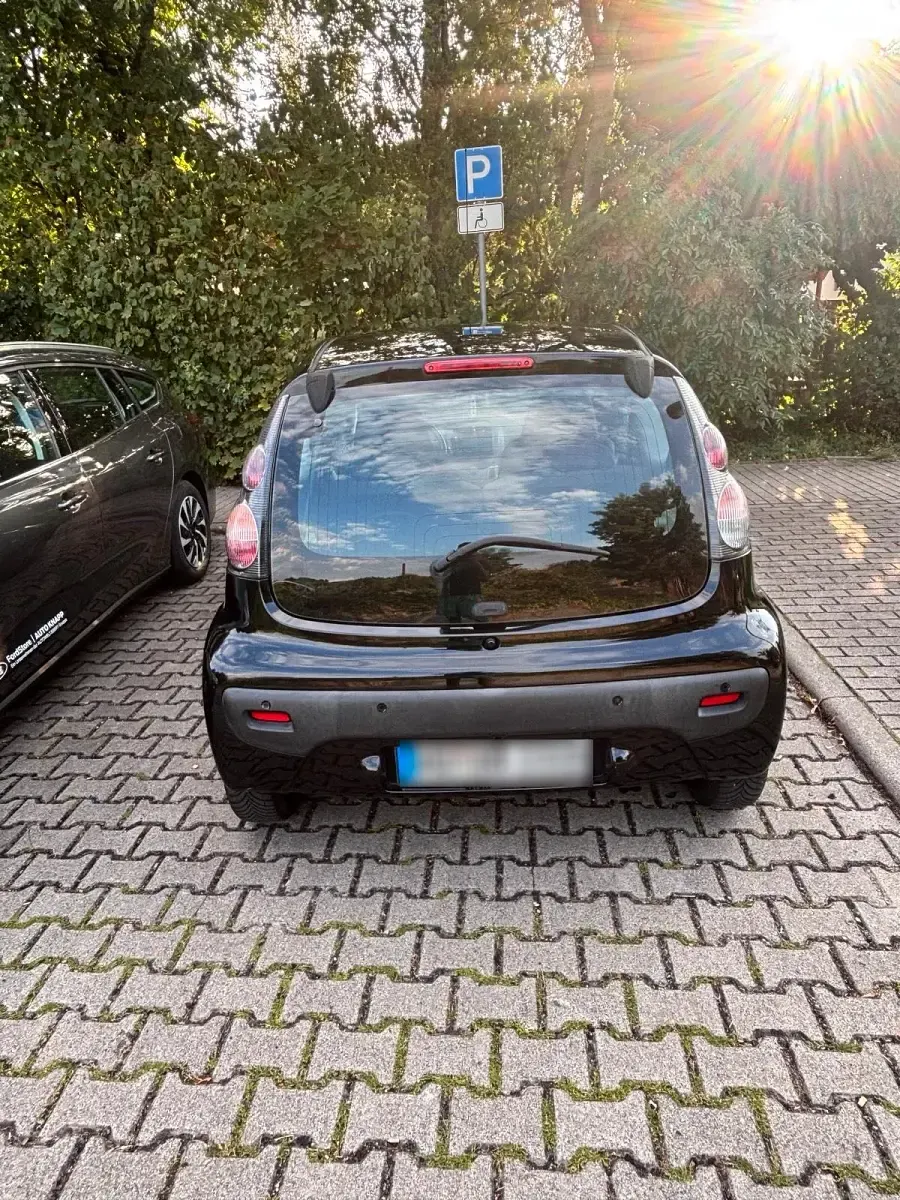 Gebraucht Citroën C1 54 PS (39 kW) 2007 Schwarz Kleinwagen