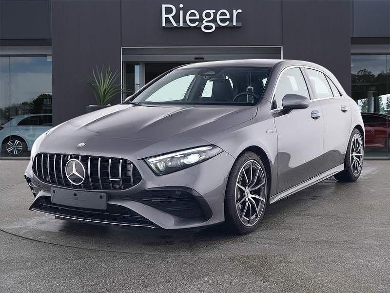 Grau Gebraucht 2024 Mercedes A35 AMG AMG Limousine | 42.990 € (Guter Preis) - Bild 1/4