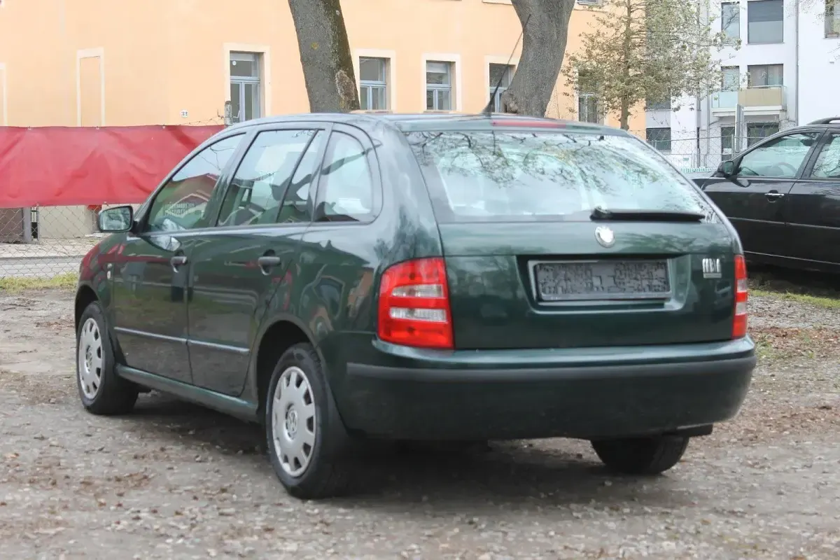 Gebraucht Skoda Fabia Comfort 75 PS (55 kW) 2002 Grün Kombi