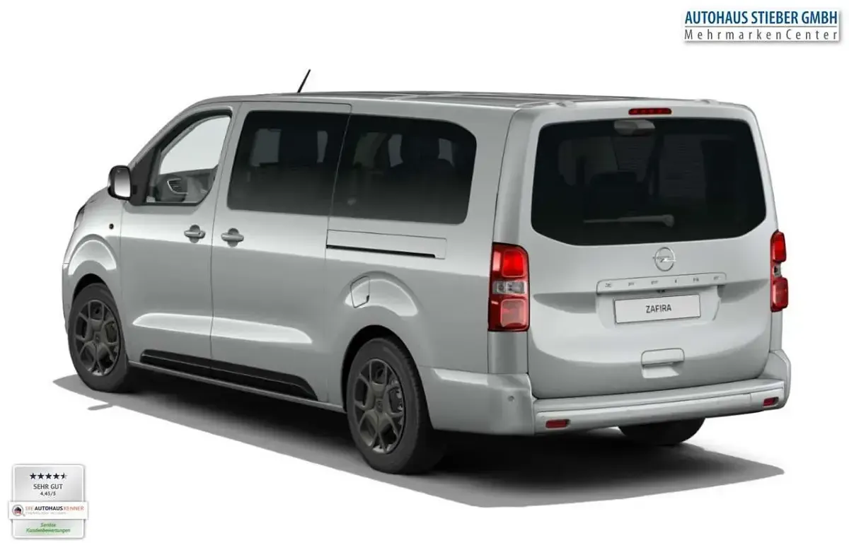 Neu Opel Zafira Life Edition 179 PS (131 kW) 2026 Merkur grau metallic Van / Kleinbus
