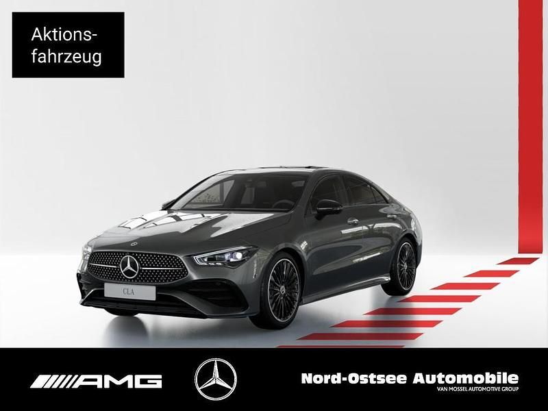 Metalliclack mountaingrau Gebraucht 2025 Mercedes CLA200 AMG Coupé | 49.998 € - Bild 1/3