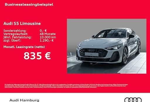 Neu Audi S5 Ambiente 367 PS (269 kW) 2025 Weiß Limousine