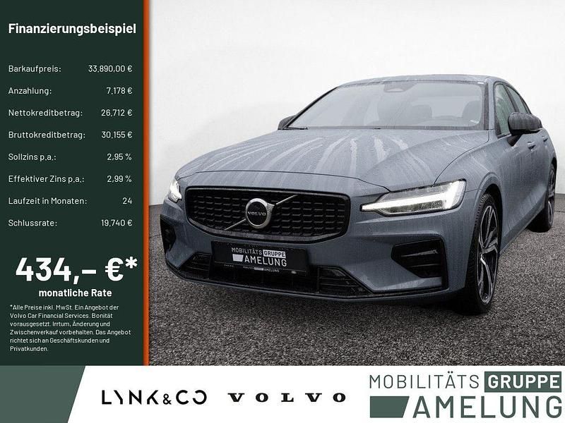 Grau Gebraucht 2023 Volvo S60 Plus Limousine | 34.390 € (Fairer Preis) - Bild 1/4
