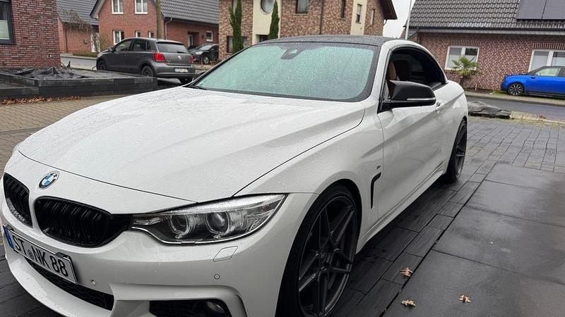 Weiß Gebraucht 2015 BMW 430 Cabriolet M Performance Cabrio | 25.000 € (Superpreis) - Bild 1/4