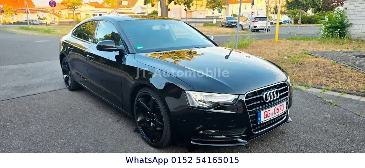 Gebraucht Audi A5 Sportback Sport 204 PS (150 kW) 2014 Schwarz Kleinwagen