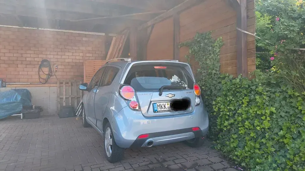 Gebraucht Chevrolet Spark LT 82 PS (60 kW) 2012 Blau Kleinwagen