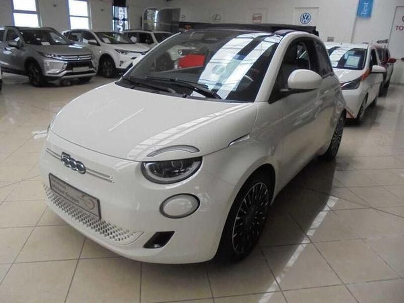 Weiß Gebraucht 2022 Fiat 500e La Prima Cabrio | 17.990 € (Superpreis) - Bild 1/4