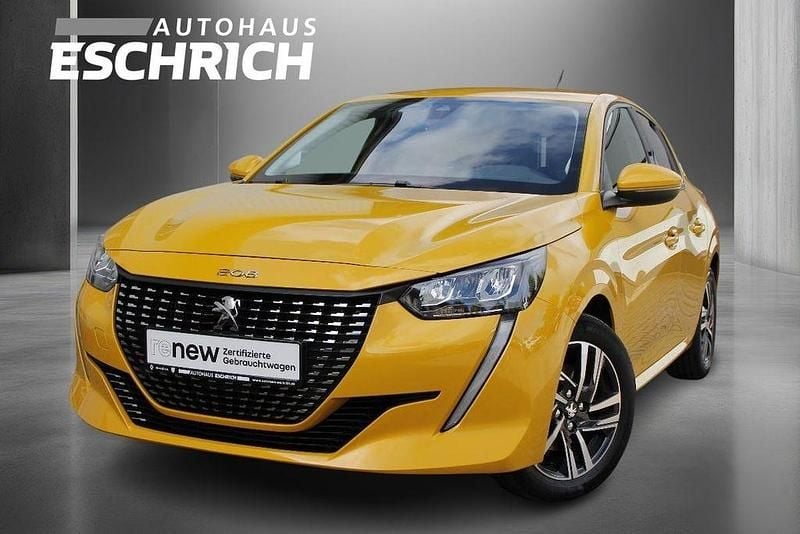 Gelb Gebraucht 2020 Peugeot 208 Allure Kleinwagen | 13.380 € (Fairer Preis) - Bild 1/4