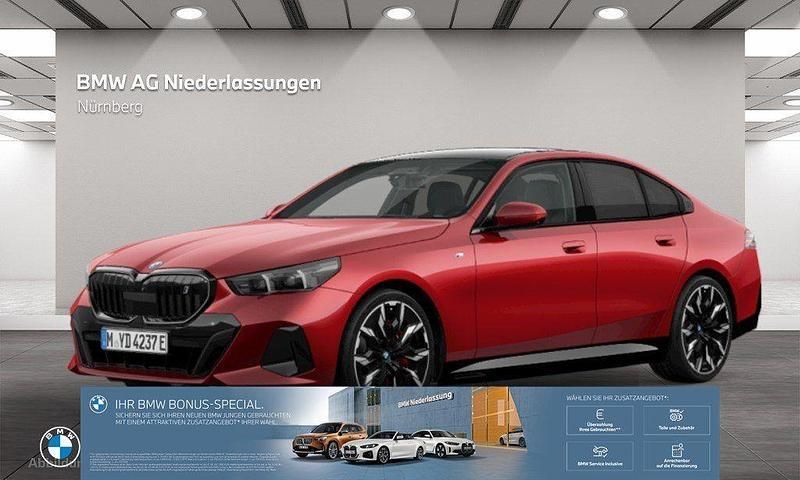 Rot Gebraucht 2024 BMW i5 M Sport Limousine | 62.895 € (Etwas zu teuer) - Bild 1/3