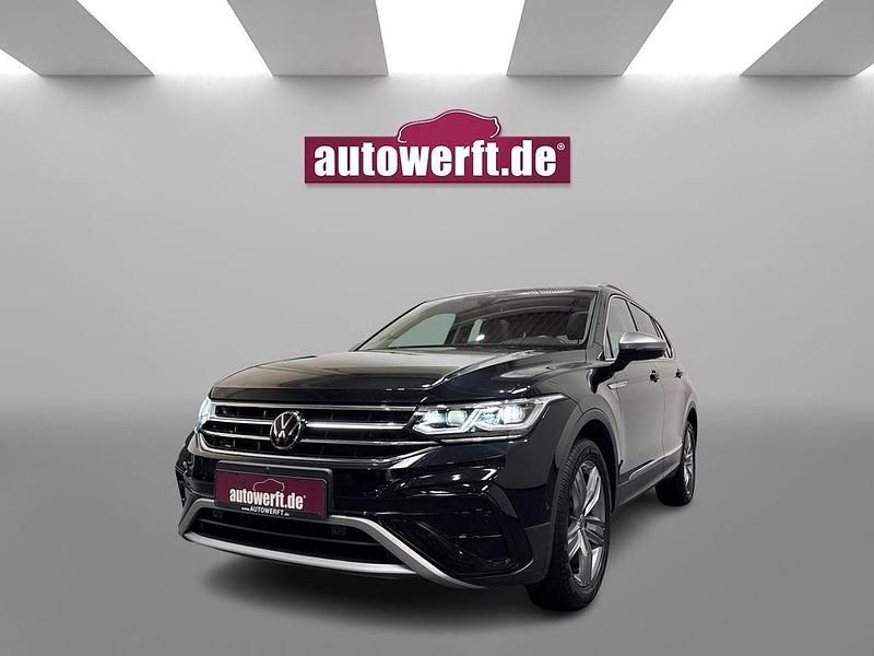 Schwarz Gebraucht 2022 VW Tiguan Allspace Elegance SUV | 34.900 € (Fairer Preis) - Bild 1/4
