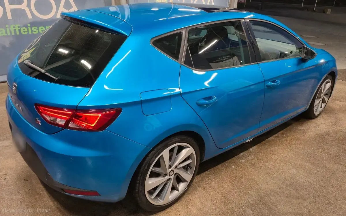 Gebraucht Seat Leon FR 179 PS (131 kW) 2016 Blau Limousine