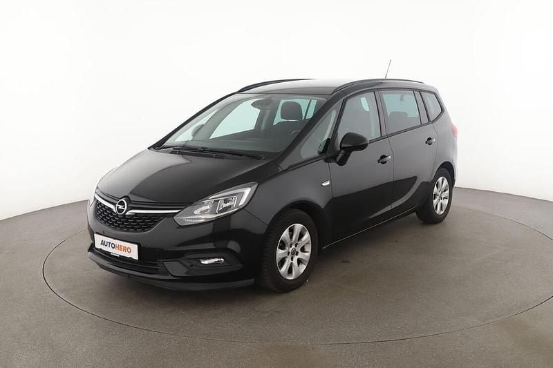 Schwarz Gebraucht 2017 Opel Zafira Tourer Edition Van / Kleinbus | 12.760 € (Fairer Preis) - Bild 1/3