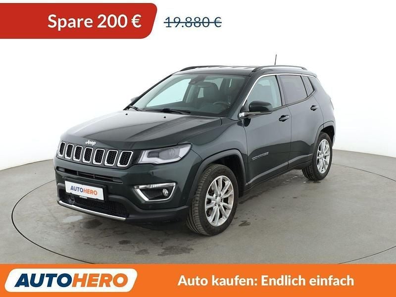 Grün Gebraucht 2021 Jeep Compass Limited SUV | 19.680 € (Fairer Preis) - Bild 1/3