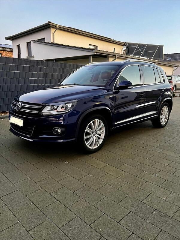 Blau Gebraucht 2013 VW Tiguan R-line SUV | 14.499 € (Etwas zu teuer) - Bild 1/4