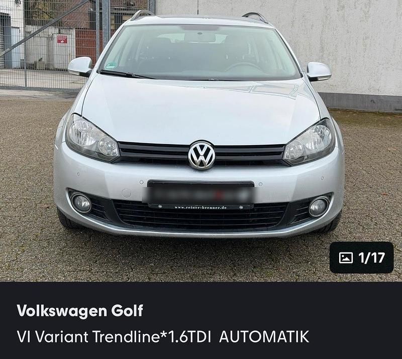 Silber Gebraucht 2014 VW Golf VII Kombi | 7.999 € (Guter Preis) - Bild 1/4