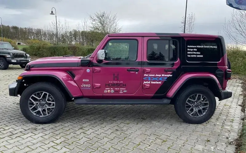 Gebraucht Jeep Wrangler Sahara 381 PS (280 kW) 2022 Violett SUV