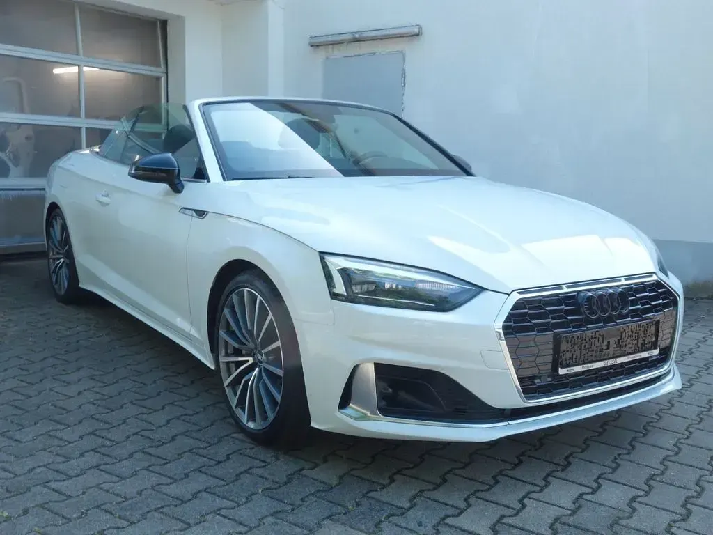 Używany Audi A5 Cabriolet Advanced 204 KM (150 kW) 2021 Biały Kabriolet