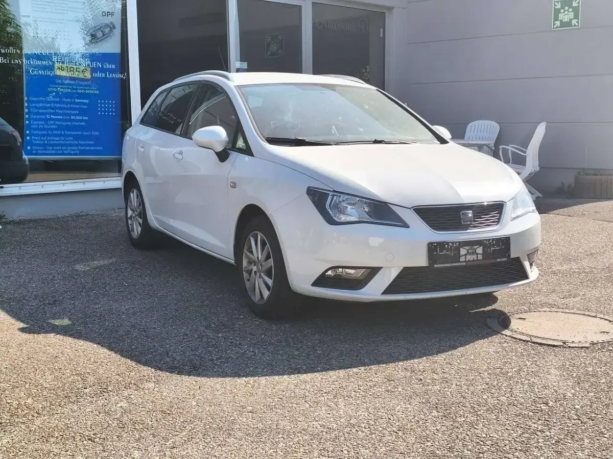 Gebraucht Seat Ibiza ST Style 105 PS (77 kW) 2013 "nevada" weiss Kombi