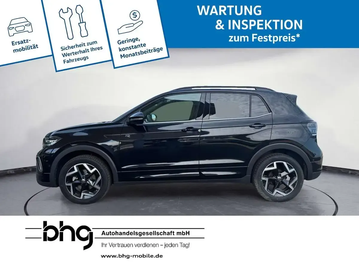 Gebraucht VW T-Cross R-line 116 PS (85 kW) 2025 Schwarz SUV